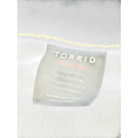 Torrid Jeans Bombshell Skinny Denim Stretch Dark Wash Women’s Size 26R New NWT - Picture 11 of 16